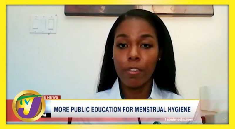 Menstrual Hygiene Education in Jamaica | TVJ News - June 9 2021 1