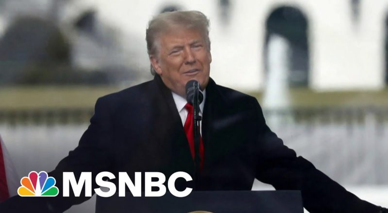 Newly-Released Audio From Interviews Shows Trump's Thoughts On Jan. 6 2