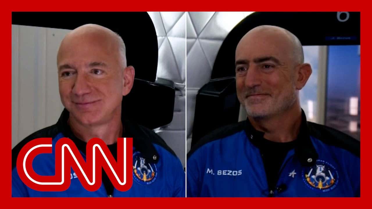 Jeff Bezos reveals what the crew talked about before liftoff 1