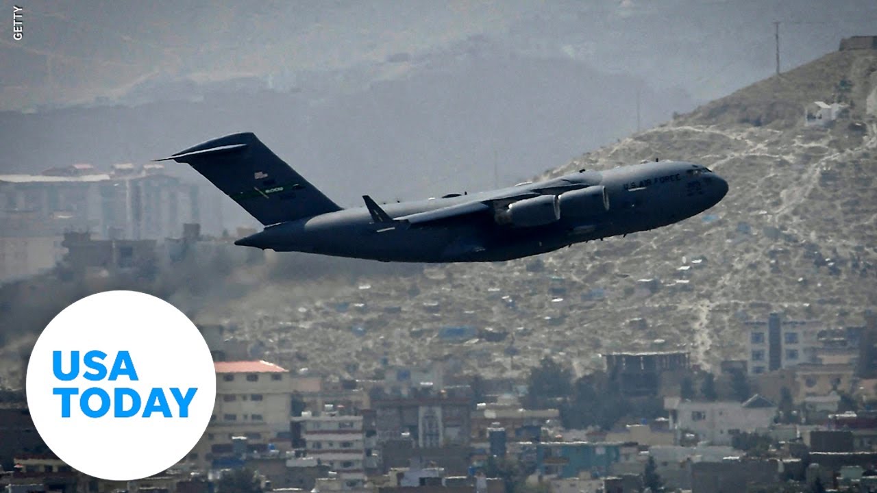 Last U.S. military plane leaves Afghanistan | USA TODAY 1