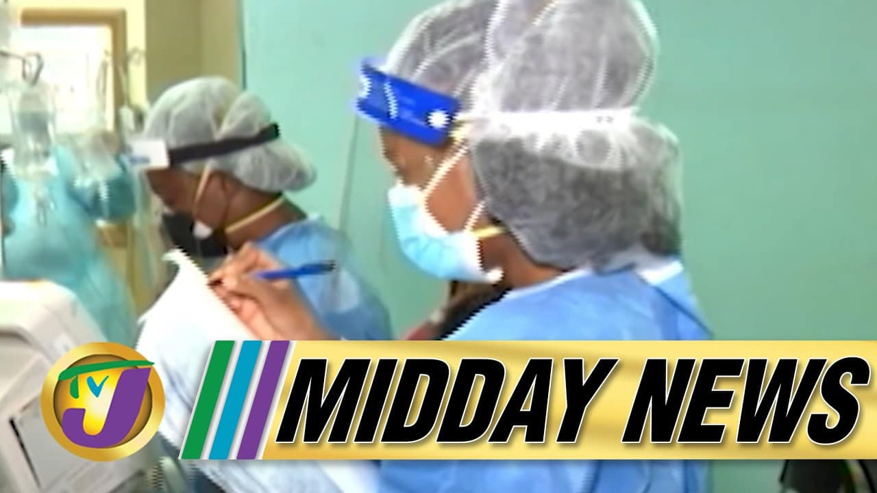 FEAR - 54% Covid Positivity Rate amid Oxygen Shortage in Jamaica | TVJ Midday News - August 29 2021 1