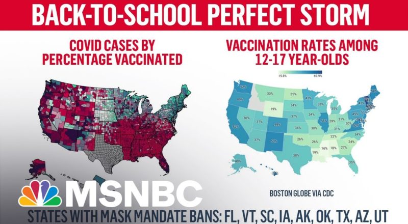 'Covid Back To School Storm': WH Pushes Vaccines Ahead Of School Year 1