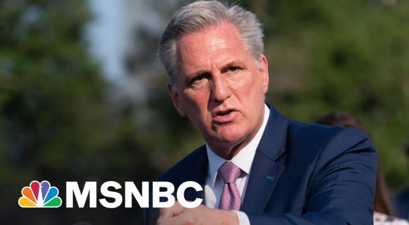 Kevin McCarthy 'Lifts Up The Most Vulgar Members Of His Party' | MSNBC 1