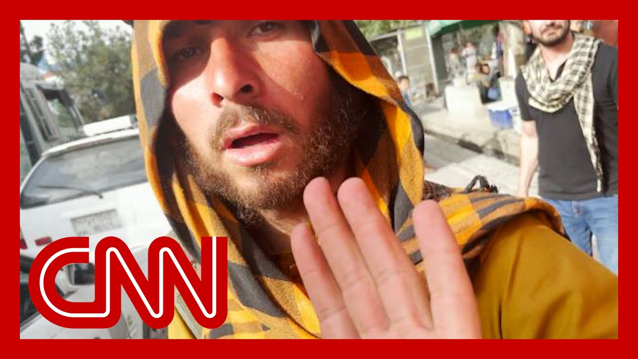 Taliban fighters accost CNN reporter and crew 3
