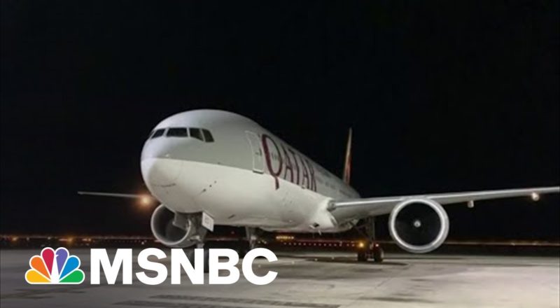 First International Passenger Flight From Kabul Lands In Doha 1