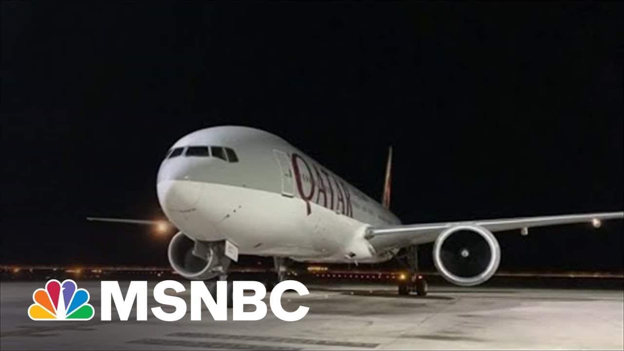 First International Passenger Flight From Kabul Lands In Doha 6