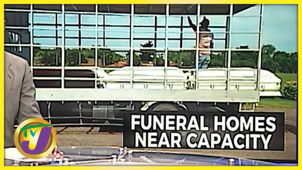 Jamaican Funeral Home Bursting at the Seams with Covid Bodies | TVJ News - August 31 2021 4