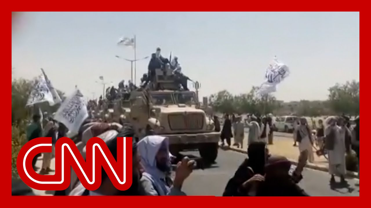 Video shows Taliban 'victory' parades with military vehicles captured from Afghan army 1