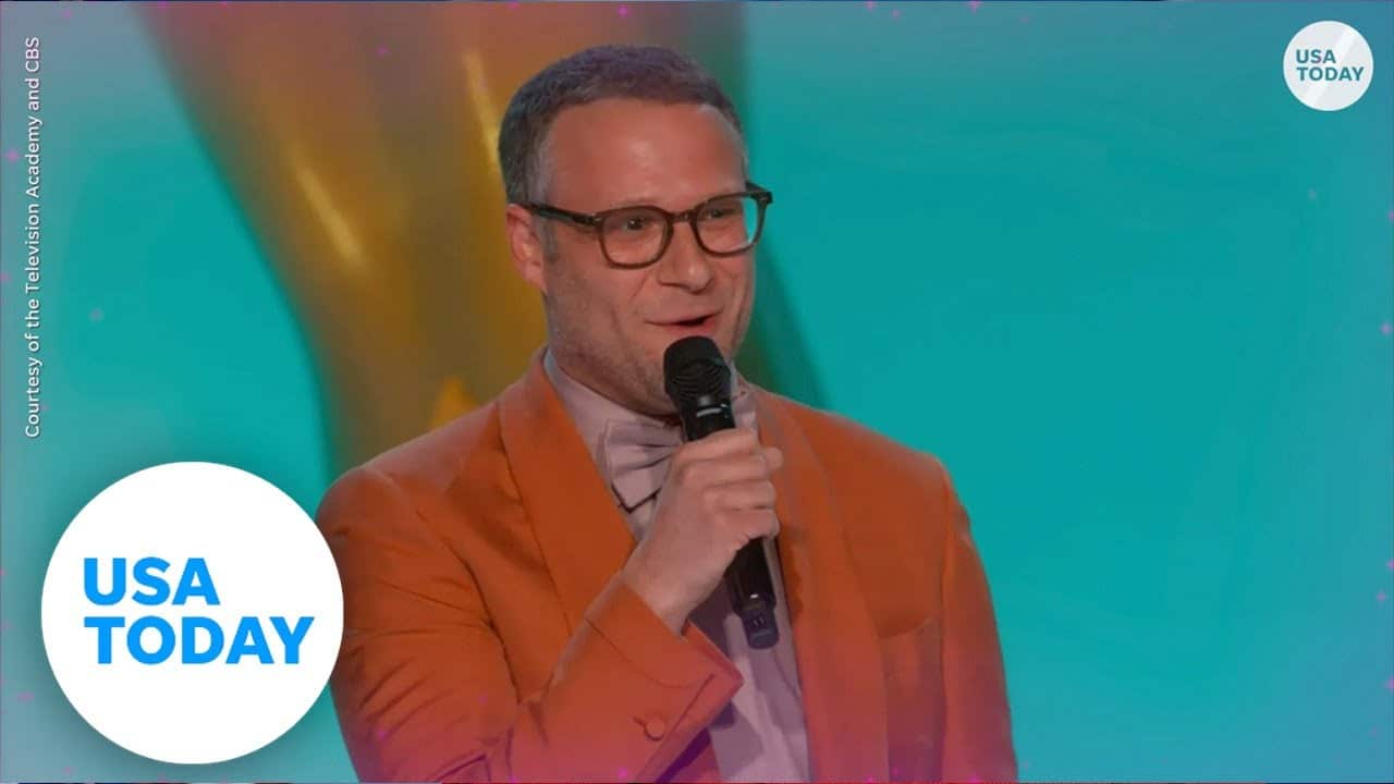 The buzziest 2021 Emmy moments from Jason Sudeikis, Jean Smart, Seth Rogen | USA TODAY 3