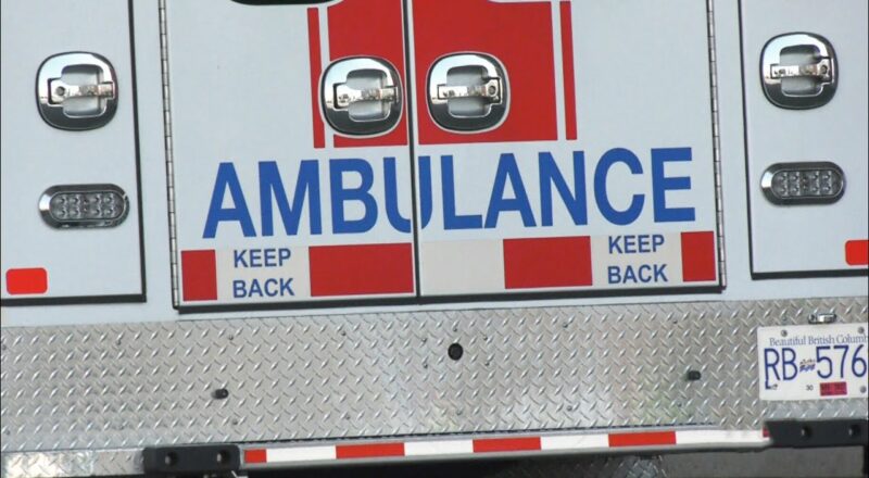 B.C. woman waiting for ambulance takes taxi to hospital 1