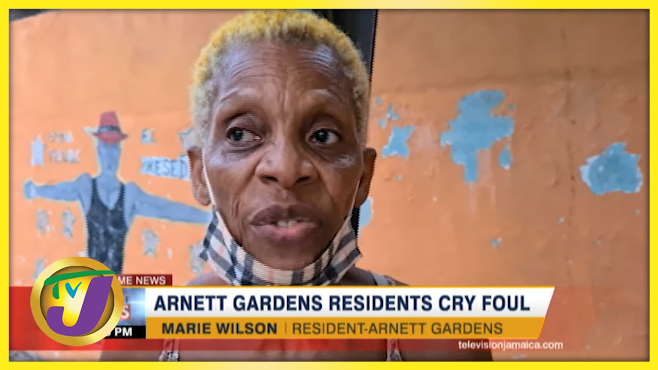 Arnett Gardens Residents Cry Foul | TVJ News - Oct 15 2021 1