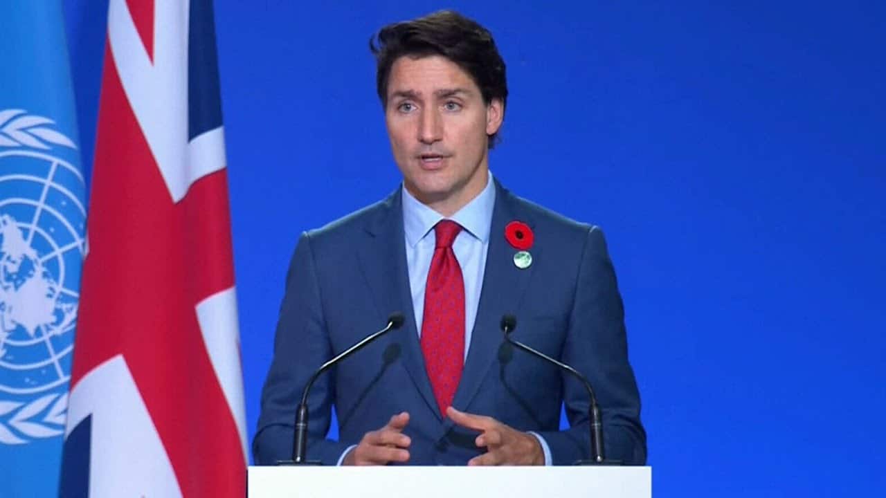 Watch PM Trudeau's speech at the COP26 climate summit 1