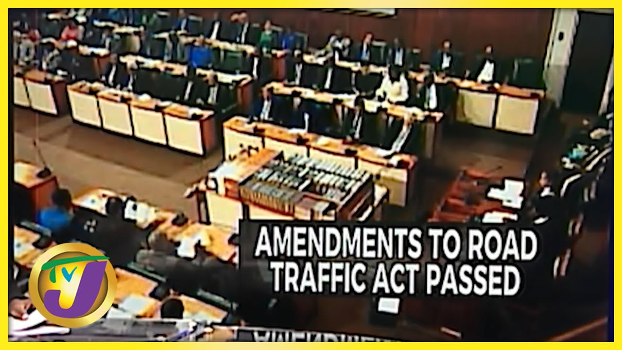 Amendment to Road Traffic Act Passed | TVJ News - Nov 5 2021 1