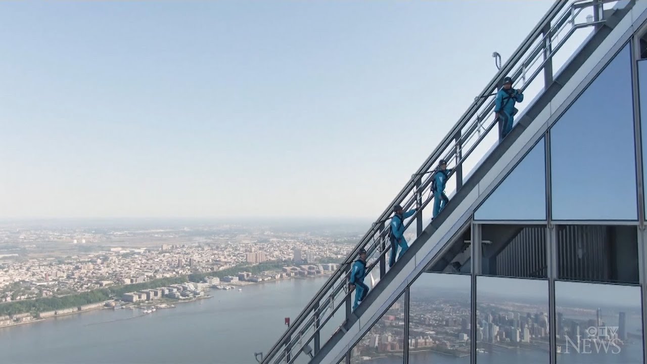 NYC attraction claims to be world's highest open-air building climb 1