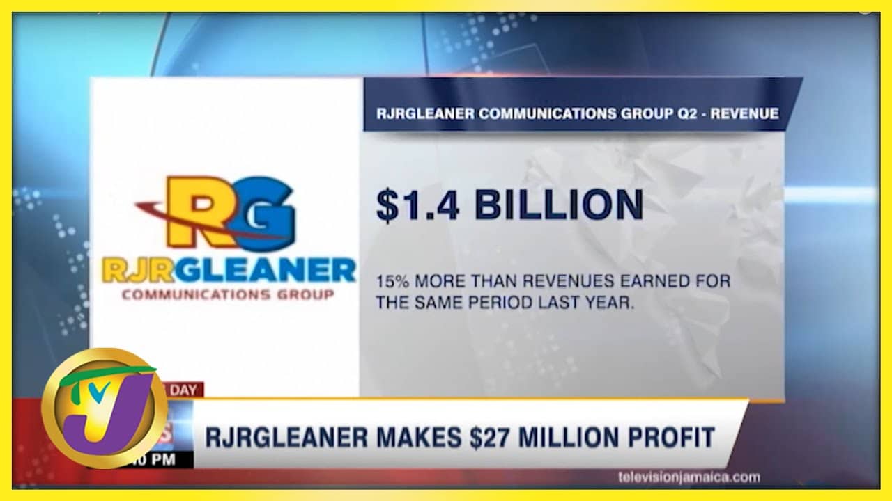 RJRGleaner Makes $27m Profit | TVJ Business Day - Nov 11 2021 1