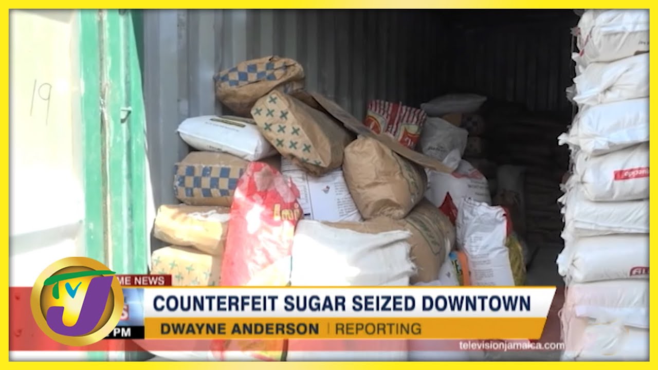 Counterfeit Sugar Seized Downtown | TVJ News - Nov 11 2021 1