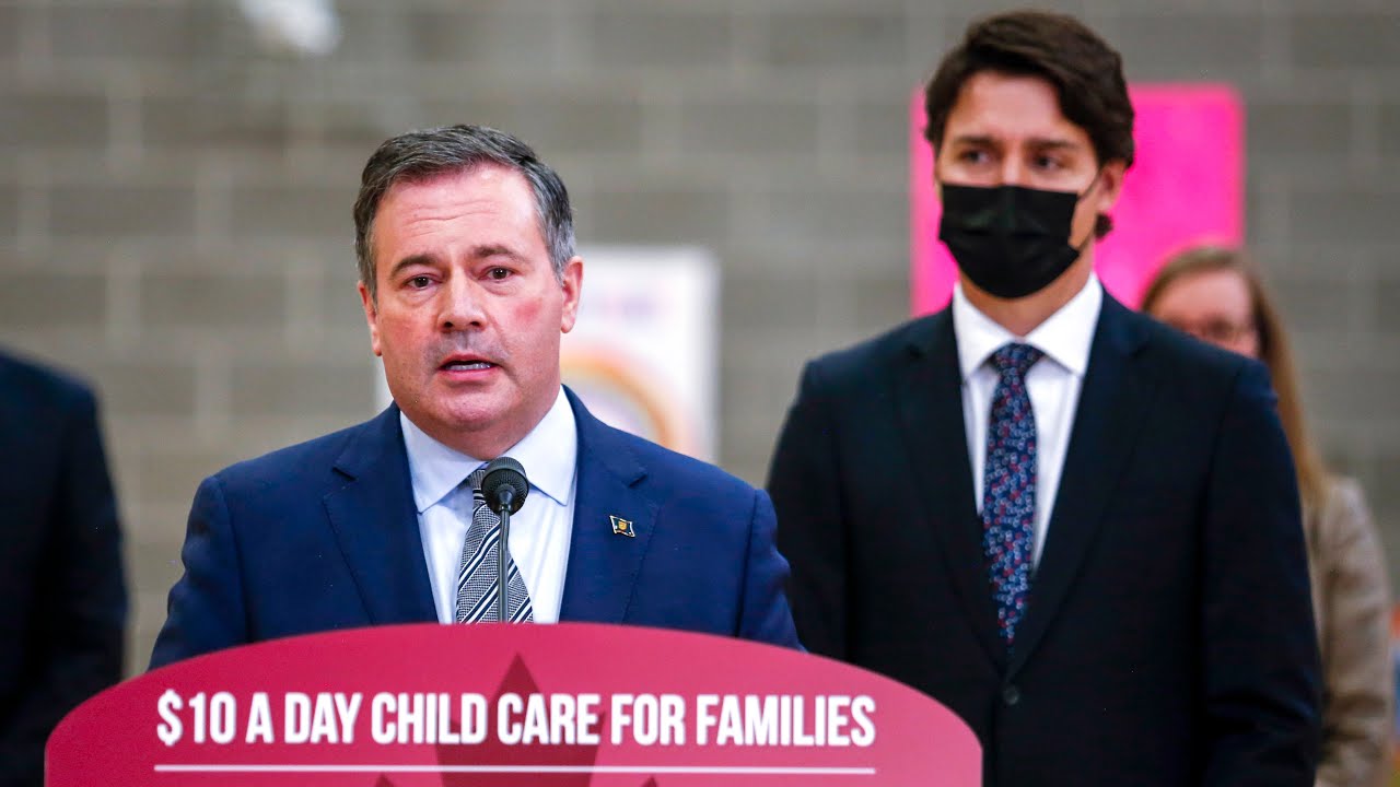 Trudeau and Kenney announce affordable childcare deal for Alberta 1