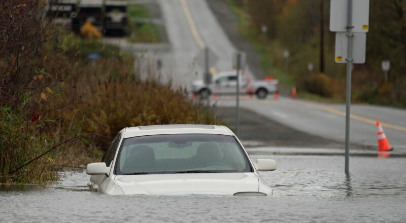 No injuries reported amid ongoing rescues from B.C. highway 3