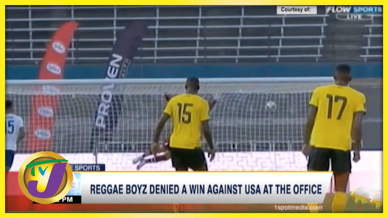 Reggae Boyz Denied a Win Against USA at the Office - Nov 16 2021 1