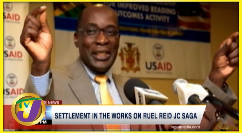 Settlement in the Works on Ruel Reid JC Saga | TVJ News - Nov 18 2021 1