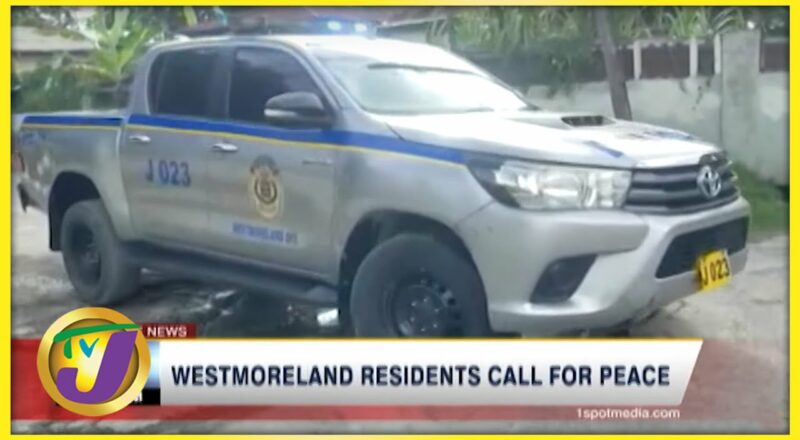 Westmoreland Residents Call for Peace | TVJ News - Nov 20 2021 1