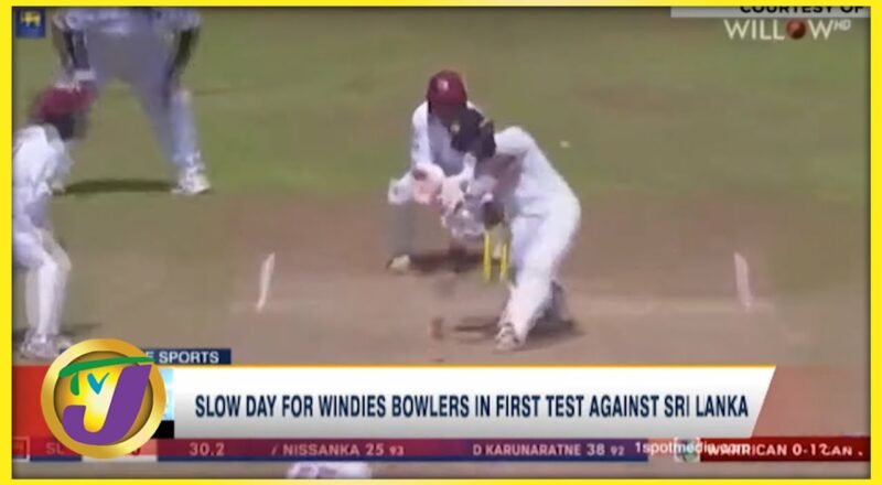 Slow day for Windies Bowlers in 1st Test Against Sri Lanka - Nov 21 2021 1