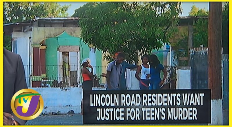 Lincoln Road Residents want Justice for Teen's Murder | TVJ News - Nov 24 2021 1