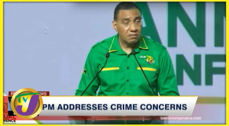 PM Andrew Holness Addresses Crime Concerns in Jamaica | TVJ News - Nov 28 2021 1