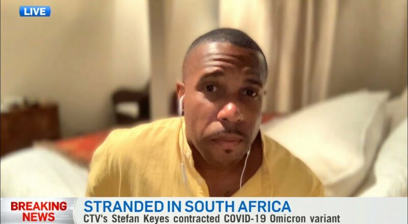 CTV Ottawa reporter stranded in Cape Town, tests positive for COVID-19 1