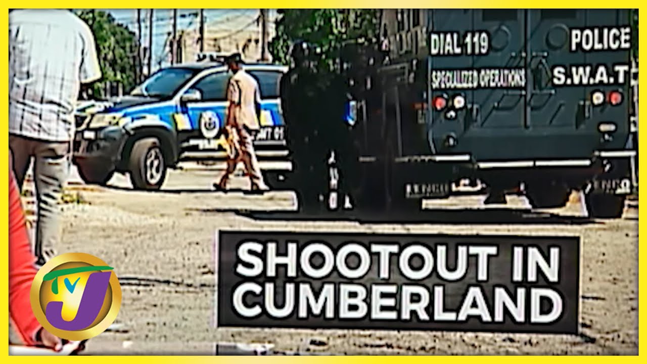 Ex-Soldier & Police in Shootout in Cumberland, St Catherine | TVJ News - Nov 2 2021 1