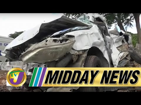 Fire Destroy Section of Funeral Home in Spanish Town Jamaica | TVJ Midday News - Dec 15 2021 1