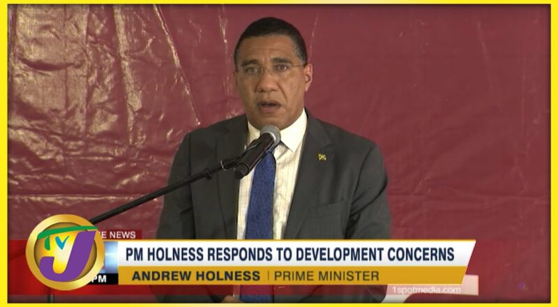 PM Holness Responds to Development Concerns in Jamaica | TVJ News - Dec 8 2021 1
