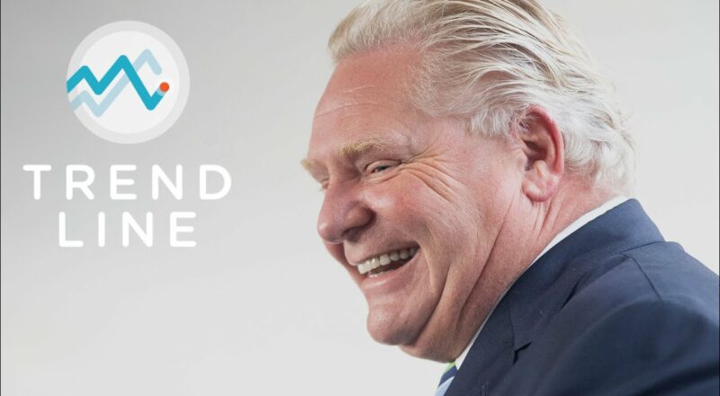 Doug Ford is more popular than his party – will that be a problem in the next election? | TREND LINE 1