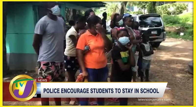 Police Encourage Students to Stay in School | TVJ News - Dec 13 2021 1