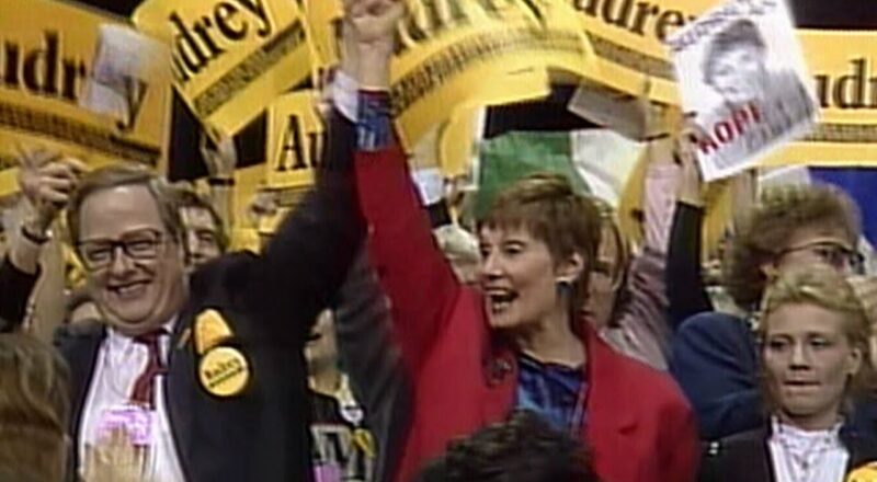 1989: McLaughlin elected as first woman to lead major Canadian federal party | From the archives 1