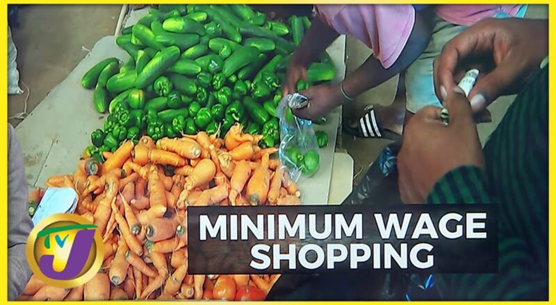Shopping in Jamaica with Minimum Wage | TVJ News - Dec 15 2021 1