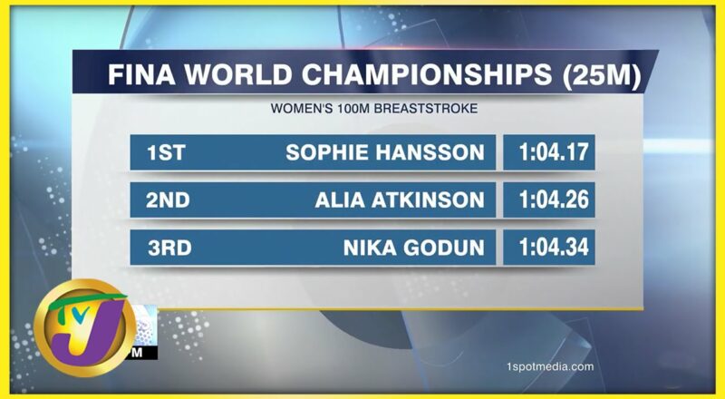 Alia Atkinson Secure Spot in Fina World Championships Finals - Dec 19 2021 1