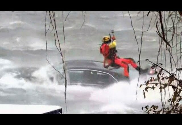 Woman dies after car plunges into river above Niagara Falls 1