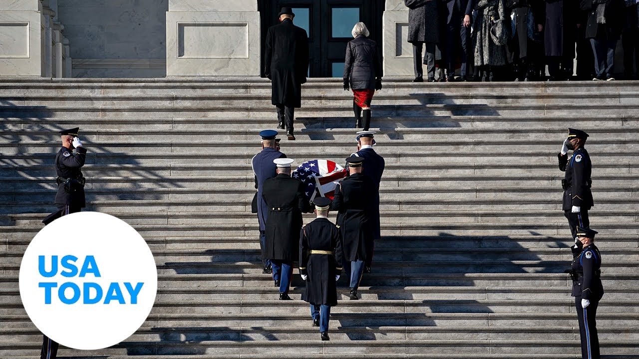 Pelosi, Schumer honor late Senator Harry Reid at the U.S. Capitol | USA TODAY 8