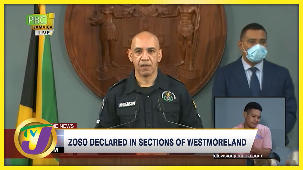 ZOSO Declared in Sections of Westmoreland | TVJ News - Jan 16 2022 1