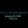 National Prayer Breakfast - January 20, 2022 10