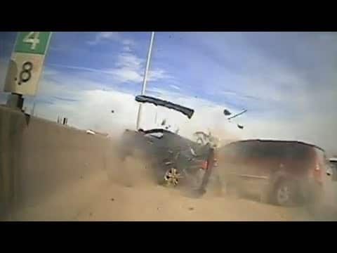 Colorado state trooper nearly struck by car during traffic stop 9