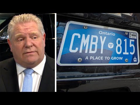 Ontario is scrapping licence plate renewal fees, stickers | Watch Premier Ford's announcement 1