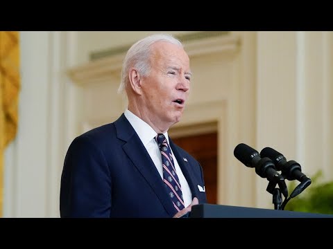 Full U.S. President Biden speech announcing new sanctions against Russia 1