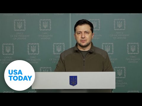 Volodymyr Zelenskyy urges the Russian army to stop | USA TODAY 1
