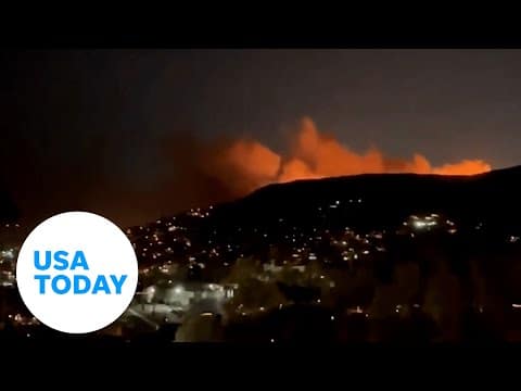 Wildfire near Laguna Beach forces partial closure of Pacific Coast Highway | USA TODAY 5