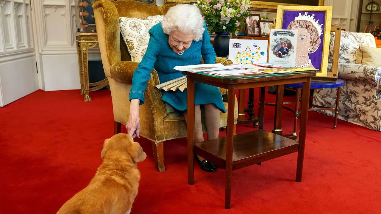 Queen's dog steals the show, crashing Jubilee engagement 3