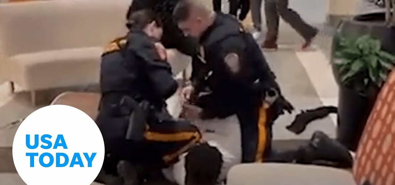 New Jersey police department calls for investigation after viral video of mall fight | USA TODAY 7