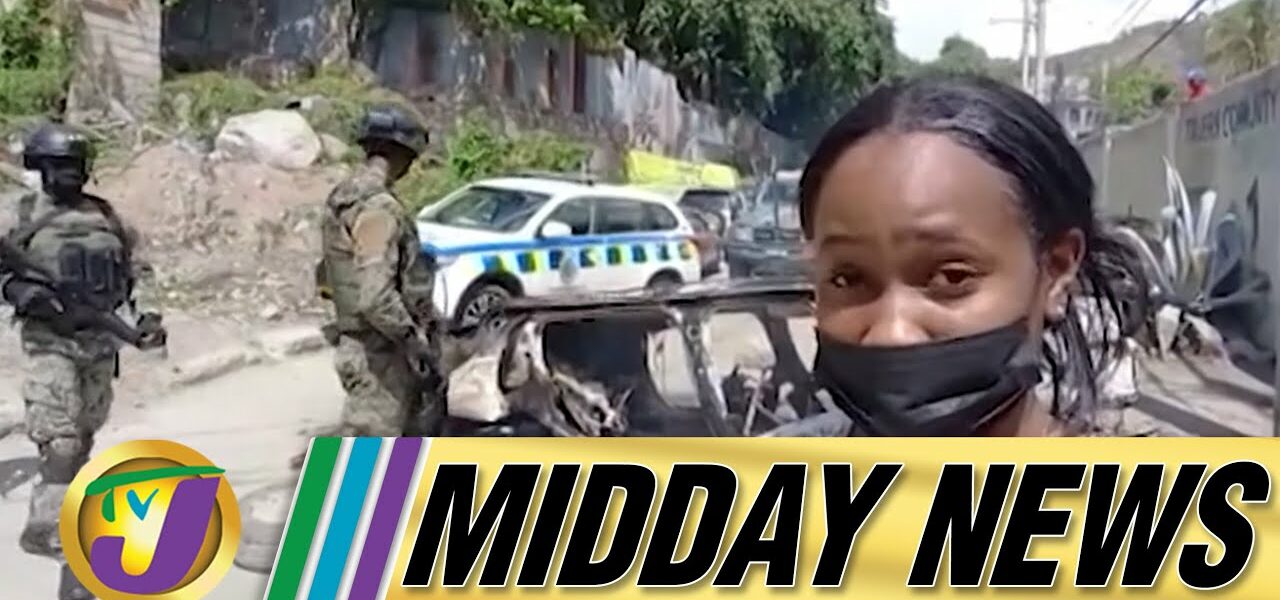 Fiery Protest in Tavern | Deadly Altercation in St. Mary | TVJ Midday - Feb 21 2022 1