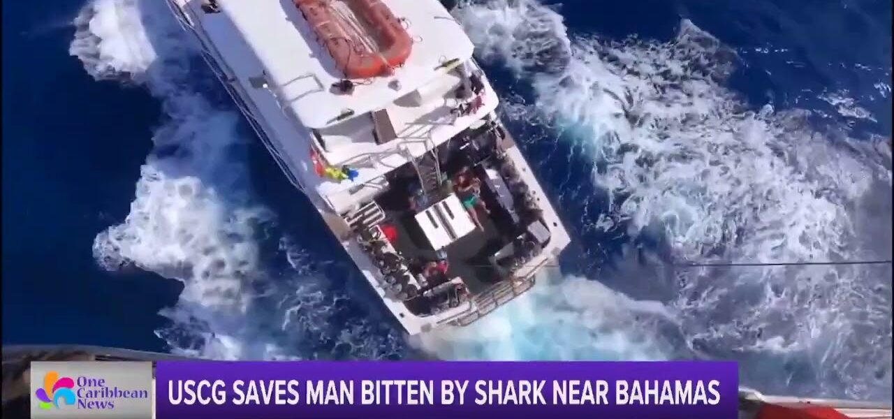 U.S. Coast Guard Saves Man Bitten by Shark near Bahamas 1